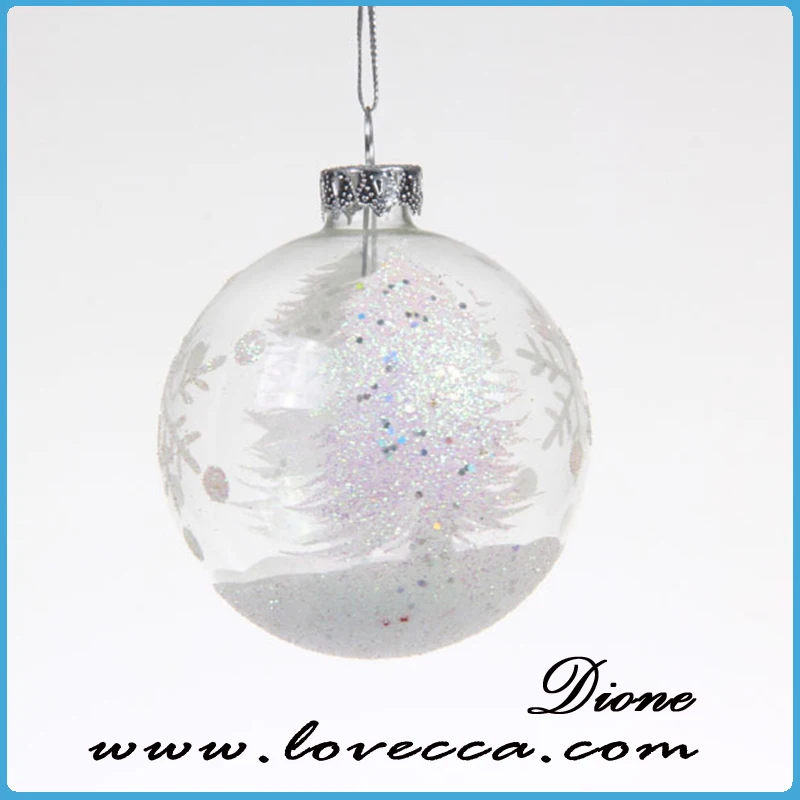 christmas glass inside painting ball xmas ball
