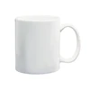 Promotion customized printing white color ceramic coffee mug for sublimation