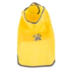 xxx small china yellow pet reflective clothes dog yellow raincoat