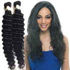 Cuticle Aligned 9A Brazilian Virgin Hair Deep Wave,100% Natural Human Brazilian Deep Wave Hair