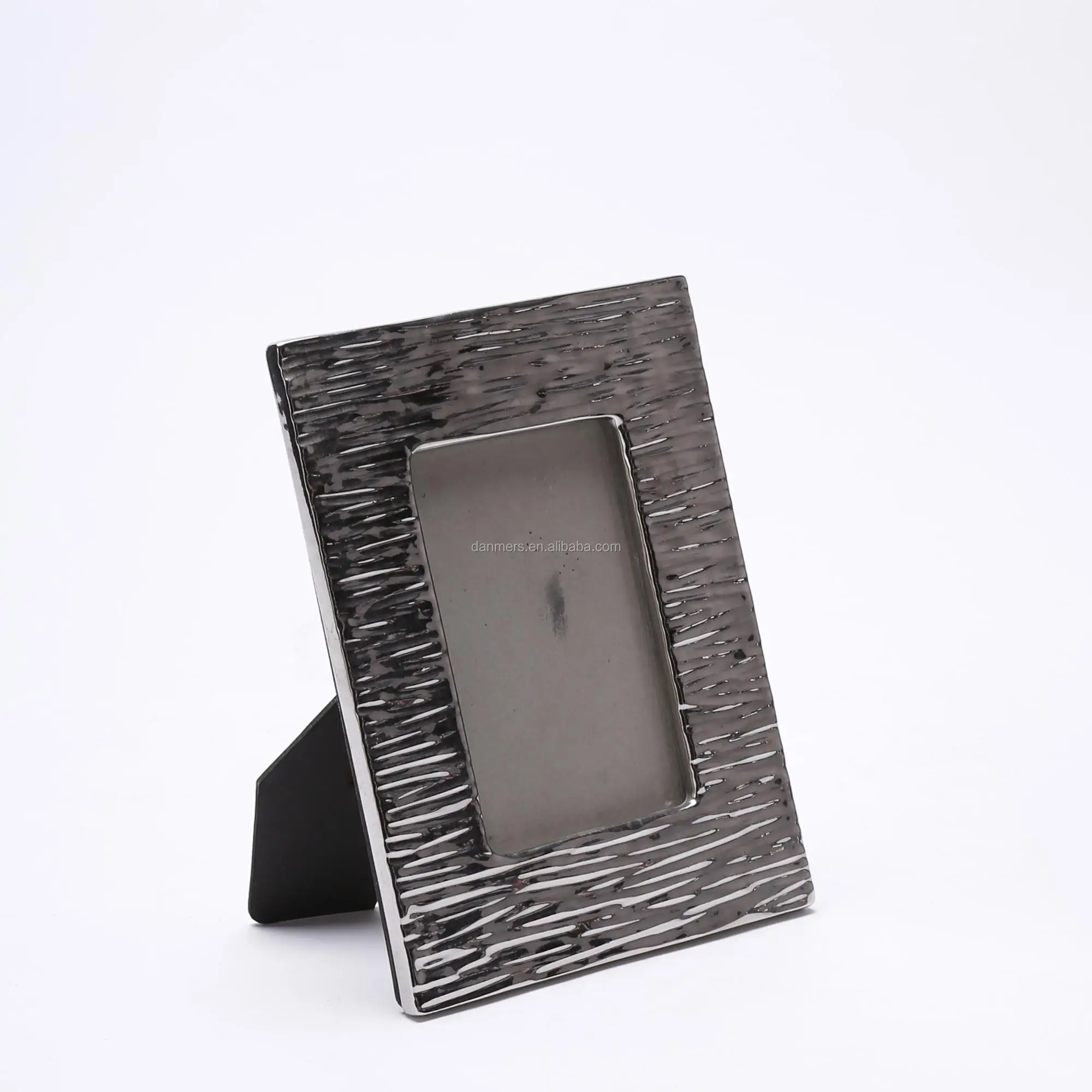 Modern gift silver plating china ceramic home decoration pieces luxury home decor vases