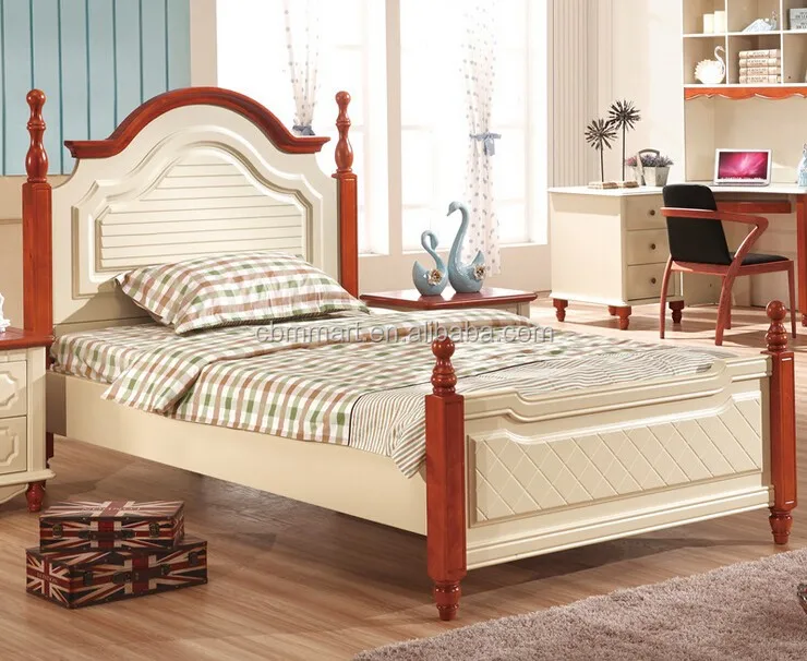 bed room furniture solid wood kids bed