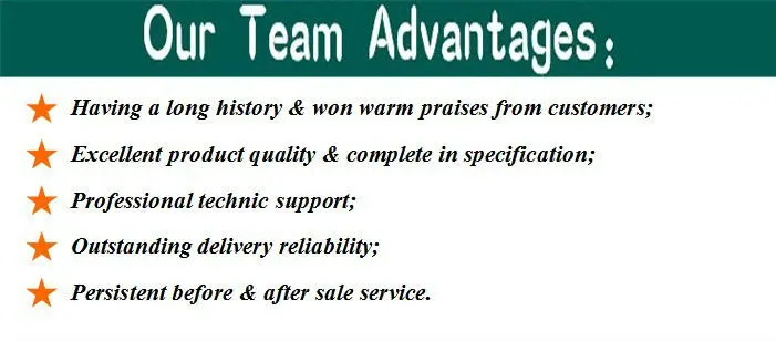 Our advantages