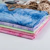 Factory price soft breathable knit 100% cotton tie dye fabric for clothes