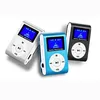 Promotion Gift Mini Portable Aluminum Clip MP3 LCD Screen With Card Slot MP3 Player For Running
