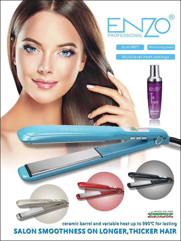 Enzo Wholesale Dubai Full Stock 1 5 Inch Hair Iron Professional