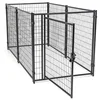 Large outdoor comfortable fashionable high quality folding galvanized low price strong dog cages/kennels/pet houses