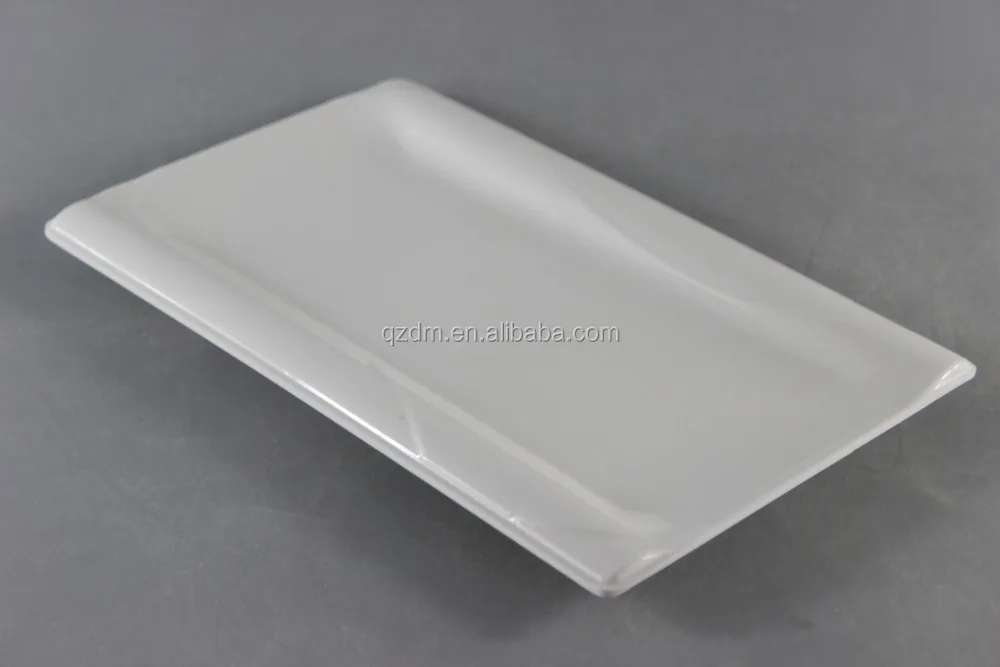 Good Design Melamine Ceramic Square Dish,Plastic Rectangle Sushi Dish