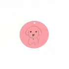 Factory Custom Slide on Pet Tag Dog Tag Chain Dog Tag Logo