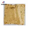 room divider aluminum material colourful sequin fabric gold metallic sequin fabric for curtain