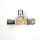 DS High quality reducing tee brass pipe fitting