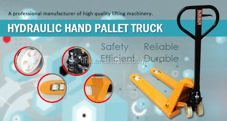 high lift hydraulic hand pallet truck heavy duty pallet jack