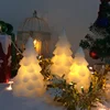 Christmas Design Tree Shape LED Candle For Home Decoration art candle light