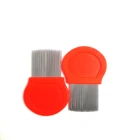 Newest Amazon hotting nit free custom metal head lice comb for kids
