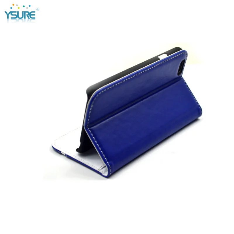 2015 Best Design Hot Sale Concise TAPS Leather Case For Lenovo S660 with magnet close up