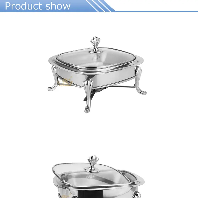 Stainless steel hotel buffet chafing dish FT-02405