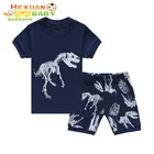 2018 autumn kid's home suit 100% cotton children's pajamas suit children pajamas long sleeves 093
