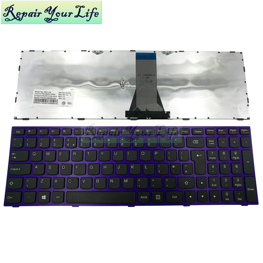 Lenovo g50-30 purple frame uk-b keyboard 1