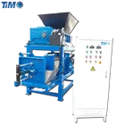 oil palm empty fruit bunch shredder and dewatering squeezer