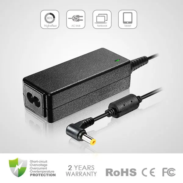 Haute qualité 30 W 19 V 1.58A Courant alternatif netbook chargeur pour hp avec 4.0*1.7 connecteur DC