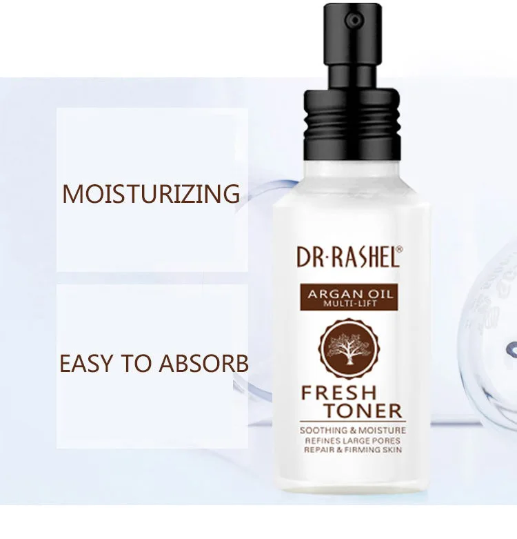 argan oil soothing moisture repairing firming facial skin toner