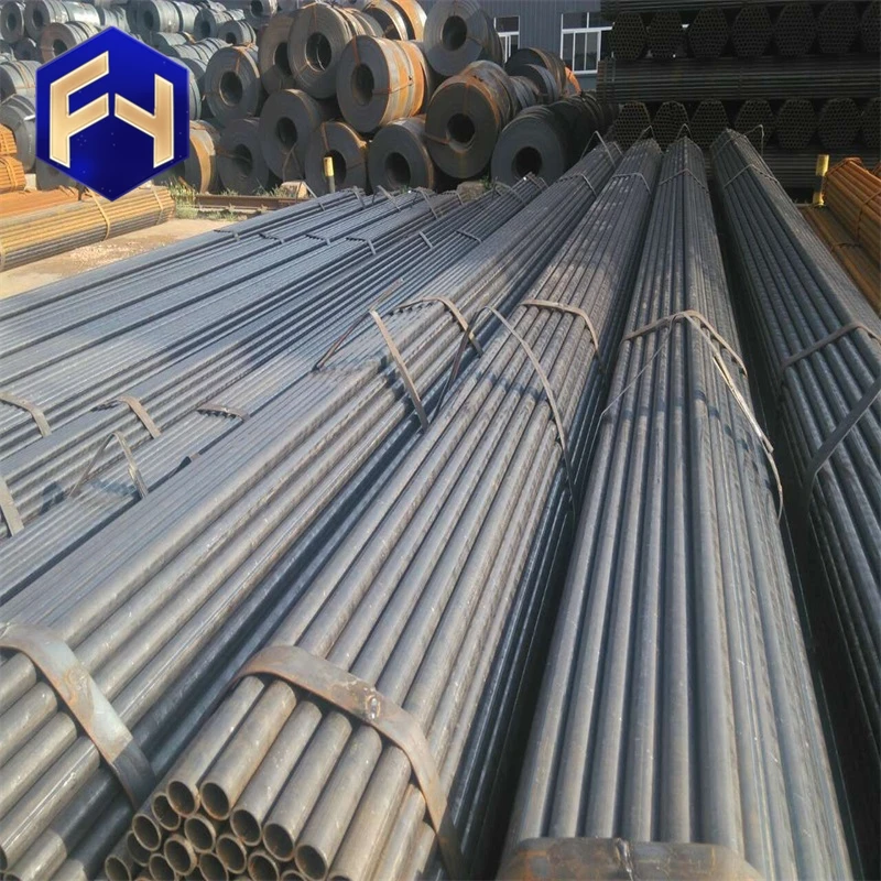 black square round pipe