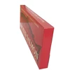 Guangzhou factory wholesale different design folding paper box with handle for women stockings paper foldable boxes
