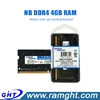 Taiwan 100% test memory product ddr4 laptop 4gb sodimm ram