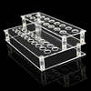 Wholesale Clear Pen Display Stand 2 Tiers Acrylic Pen Holder For Retail Store