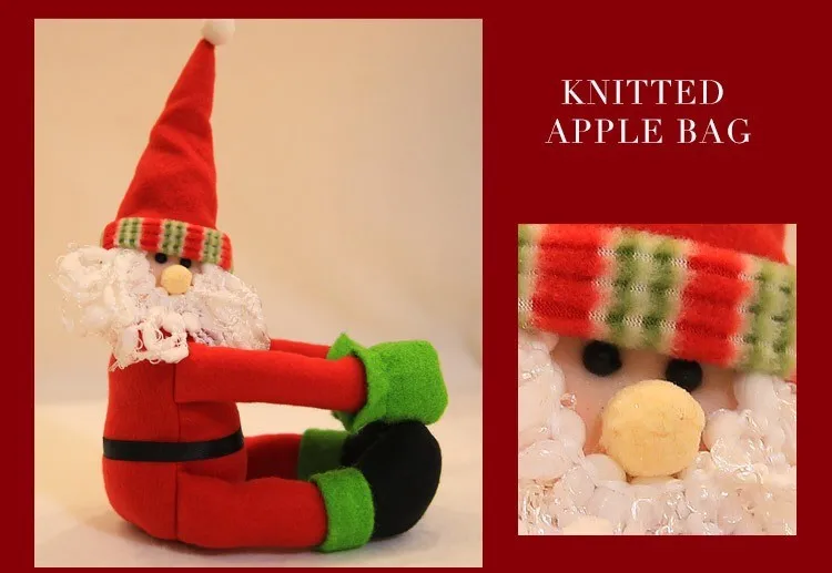 christmas gifts decoration snowman christmas wine glass bottle