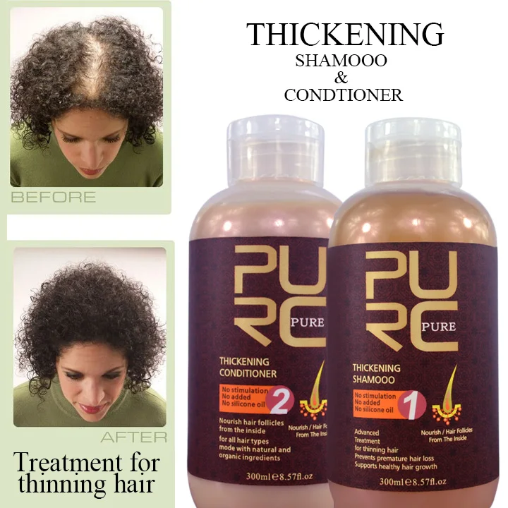 Natural Thickening Shampoo And Hair Conditioner Best Hair Loss