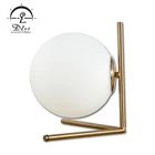 2020 Modern design indoor lighting kids room bedside stand glass led desk lamp