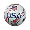 usa flag soccer ball size 5 pvc football with country flag
