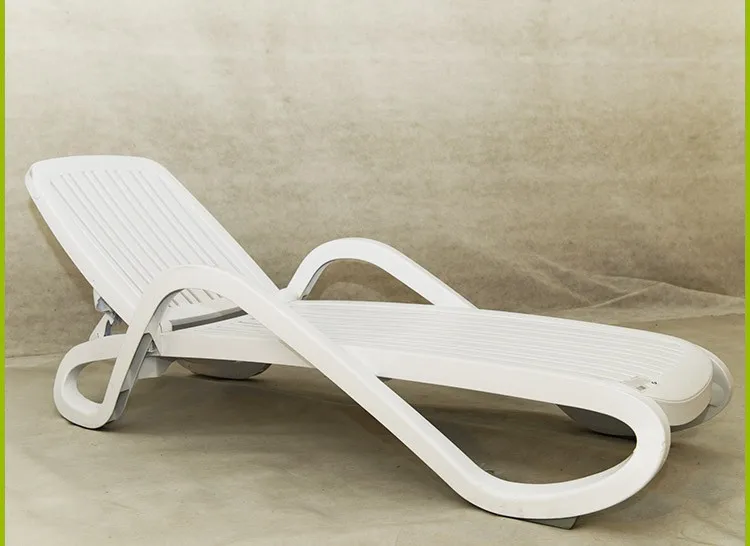 Hotel Furniture White Plastic Sun Lounger Pool Chairs Dgsl0017 Buy