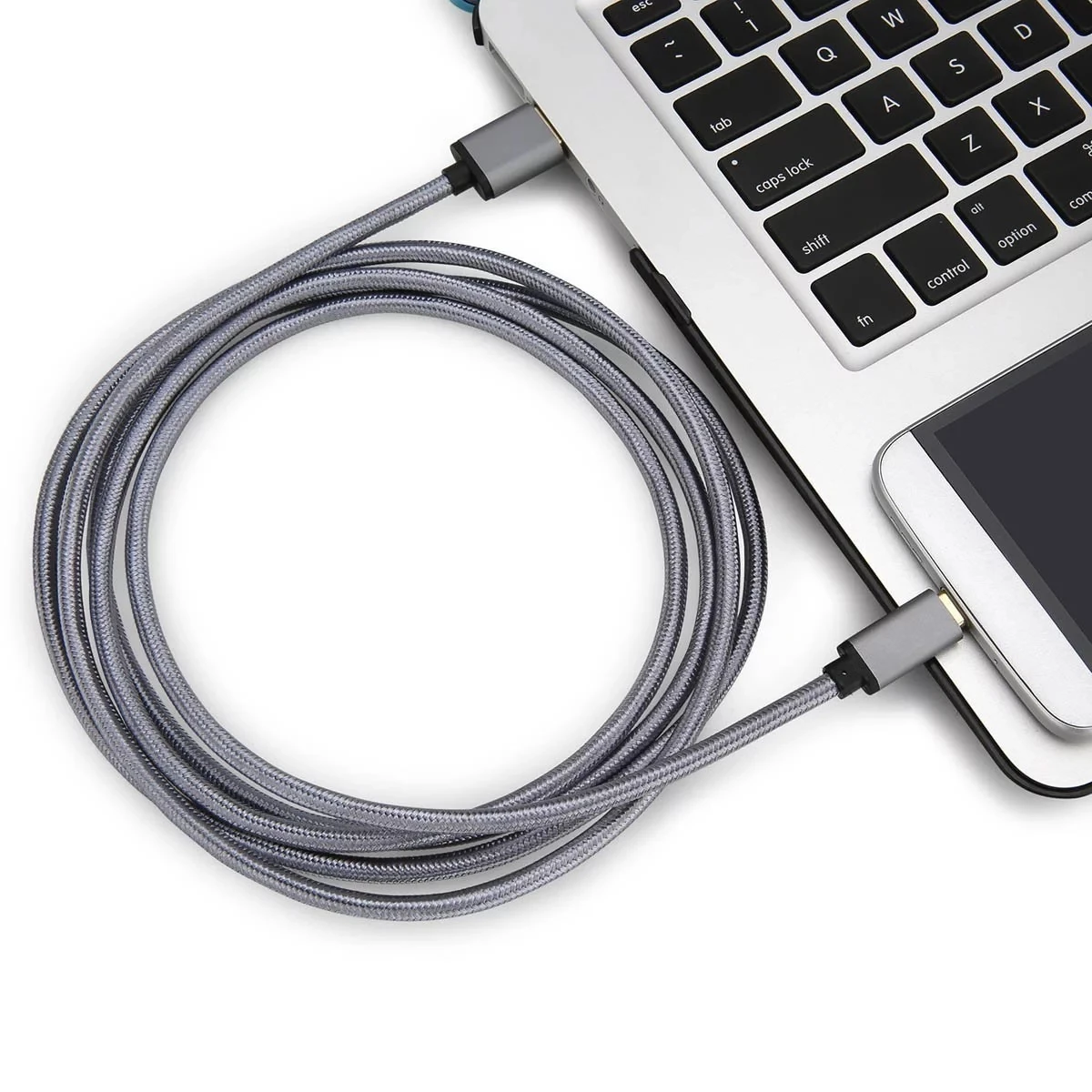Nylon Braid Phone Charger USB Cable Computer Data Transfer Cable - ANKUX.COM