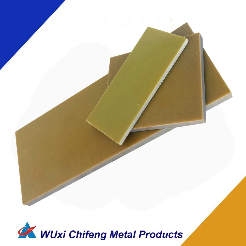 Yellow Glass Fiber Reinforced Epoxy Phenolic Resin Fiberboard Phenolic