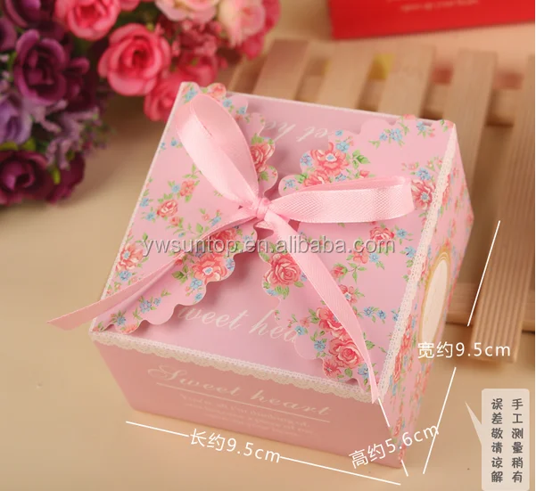 wedding printing gift box wedding candy favor boxes wholesale