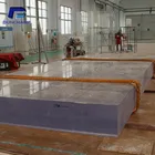 Transparent paper thickness clear triangle aquarium waterproof heat acrylic sheet for tunnel aquarium