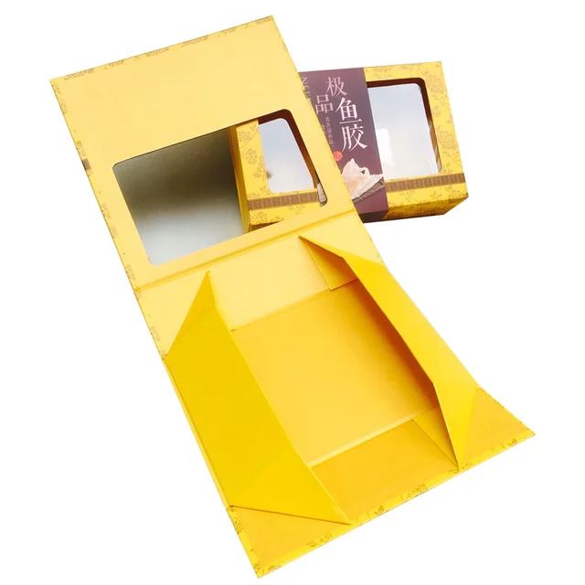 box packaging paper sleeve flat folding collapsible gift box