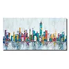 Large Wall Abstract Painting Designs Fine Art Acrylic City Building Oil Painting