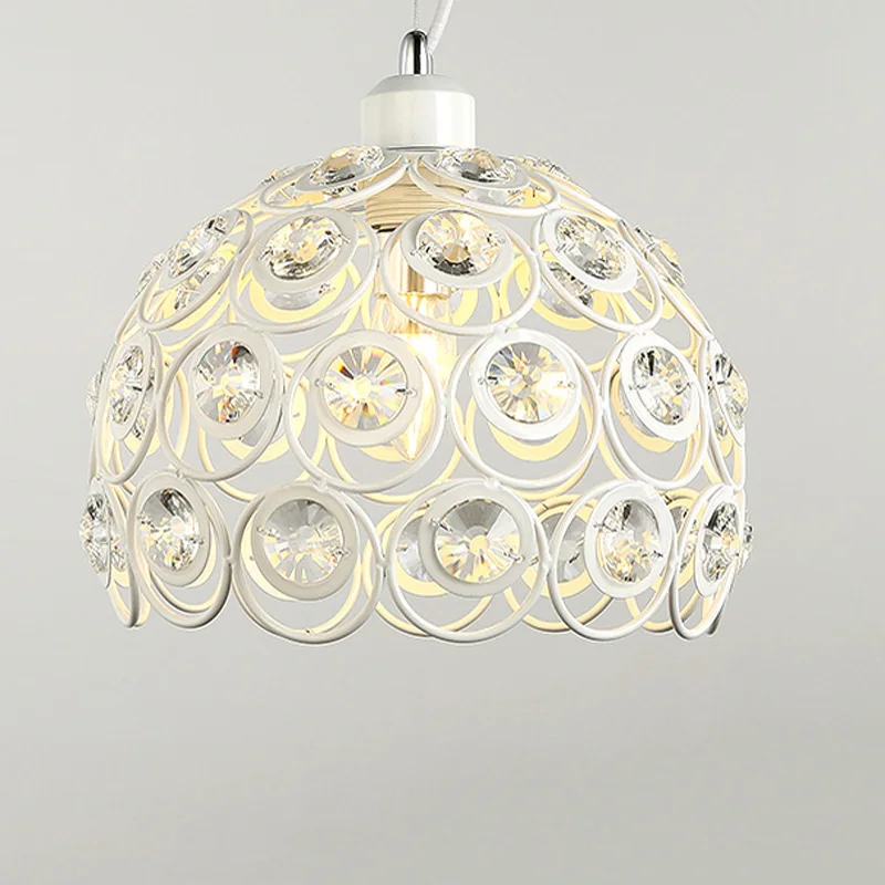Vintage Metal Ceiling Lamp crystal Retro Lights  (2)