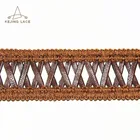 Decorative Lace Leather Lace Lace For Fashionable Decorative Lace Trimming PU Leather Trim For Garment/Bag