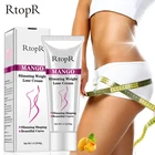 RtopR Mango Slimming Weight Lose Cream Promote Fat Burn Thin Waist Stovepipe Body Care Lotion