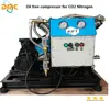 oil free compressor for air, nitrogen, CO2, biogas, helium gas