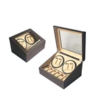 2 Rotators Leather Factory China Automatic Watch Winder