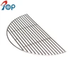 Custom Half moon Stainless steel BBQ wire cooking Grate for Kamado Grill