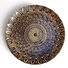 Wedding decoration gold glass wedding charger plate