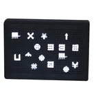 Battery Power diy number letter message movie led lamp lightbox indoor A6 A5 A4 plastic lighting box