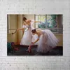 Realist people of ballerina oil painting on canvas