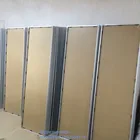 Wholesale aluminium metal framed full length mirror 50x160cm 40 *150cm floor standing dressing mirror